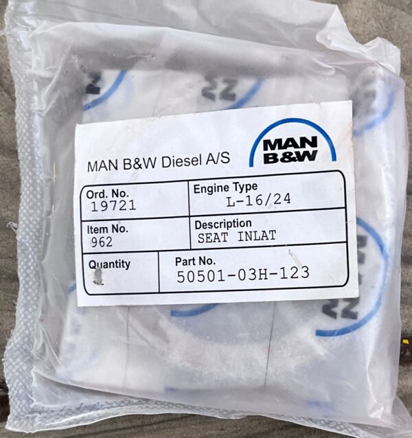 MAN B&W Seat Inlet 50501-03H-123